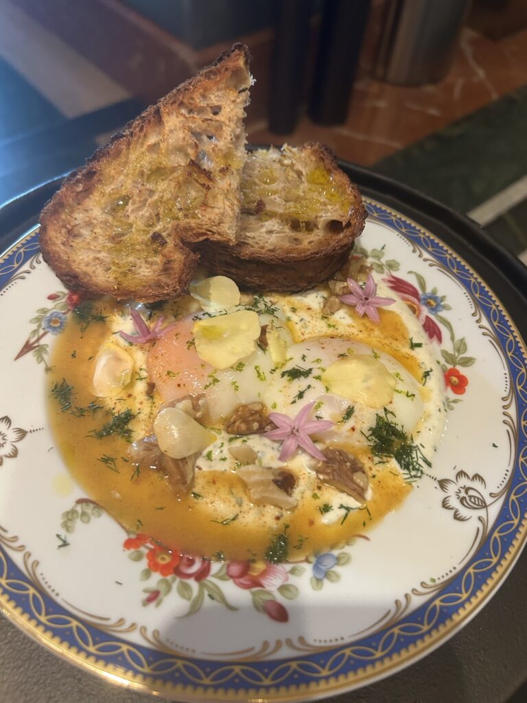 Huevos Turcos Xauen at Xauen Cafe, San Sebastián