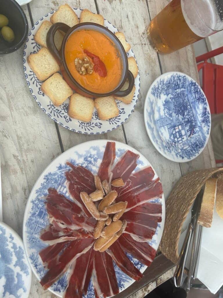 Jamón and tapas at La Santa in Seville