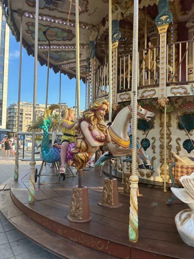 Palace Carousel in San Sebastian
