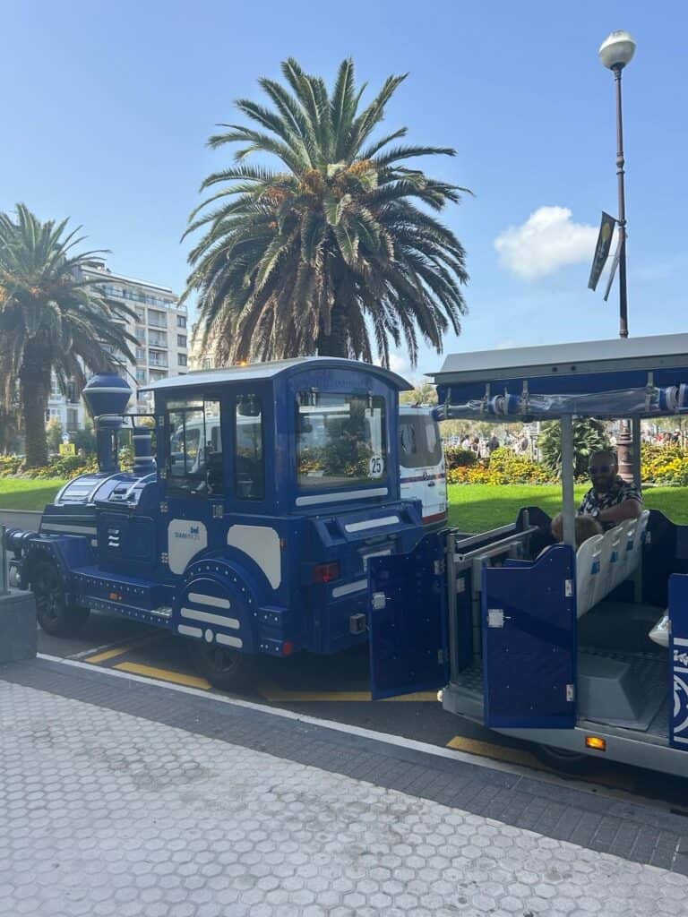 San Sebastian tourist train